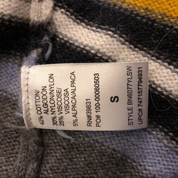 Democracy Multicolor Collegiate Oversized Sweater - Picture 6 of 6